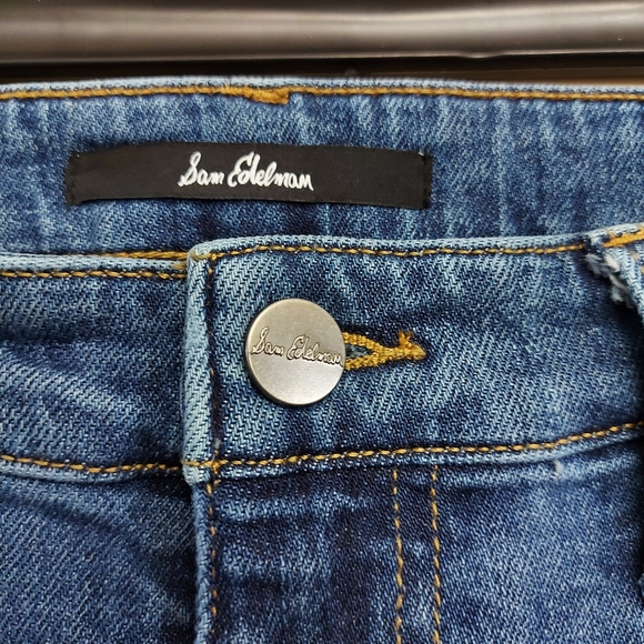 Sam Edelman The Stiletto Straight High Rise Ankle Jeans  - Picture 5 of 14